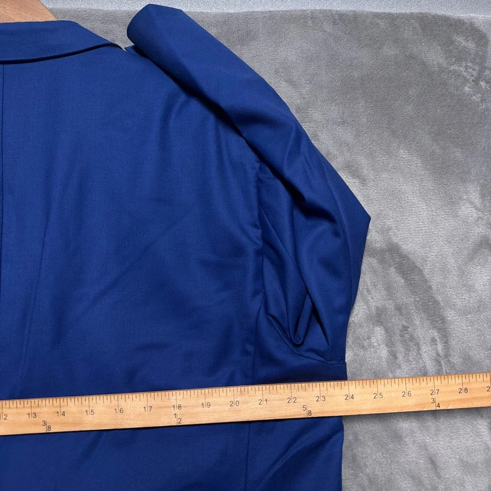 Indochino Custom Suit Mens 46R 43x27 Wool Cashmere Skull Bespoke Luxury Wedding